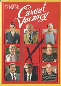 The Casual Vacancy Brand NEW SEALED DVD BBC Based on a J. K. Rowling Novel - Foto 1 di 2