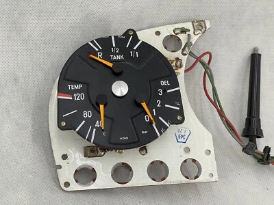 Mercedes MB Instrument Tank/Temp/OEL Mercedes-Benz W116 SE SEL SL SLC R - 2/78 - Bild 1 von 4