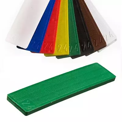 IANPAV Window spacers plastic flat 24mm, UPVC glass glazed fitting thickness 1-8 mm