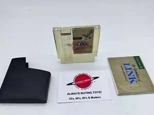 Videojuego Zelda II The Adventure of Link con folleto original de Nintendo NES - Imagen 1 de 2