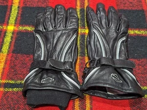 Harley Davidson Womens L Windshielder Gauntlet Leather Riding Gloves 98318-11VW - Picture 1 of 3