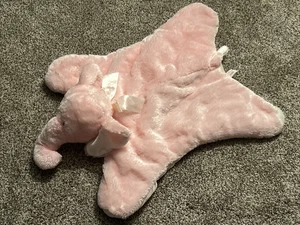 HTF Gund Nursery Rhyme Pink Elephant Security Blanket/Lovey/Play Mat - Picture 1 of 7