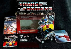 G1 1984 TRAILBREAKER • 100% COMPLETE • PRE RUB w/BOX • VINTAGE G1 TRANSFORMERS - Picture 1 of 13