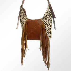 AD American Darling Hobo Hair-On Echtleder Damen Tasche Western Handtasche Geldbeutel - Bild 1 von 4