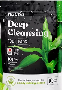 Nuubu Premium Detox Foot Pads to Remove Toxins Deep Cleansing | 10 patches - Picture 1 of 2