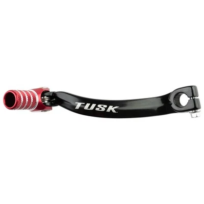 Tusk Folding Shift Lever Black/Red Tip For Honda CR250R 1988-1992 - Image 1 of 3