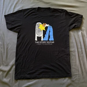 The Story So Far I Want To Disappear Pop Punk schwarzes T-Shirt Erwachsene Größe L 21x25 - Bild 1 von 2