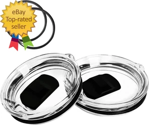 Rambler Magslider Ersatzdeckel 30Oz 2er Pack Magnet Becher Deckel passend für Yeti - Bild 1 von 5