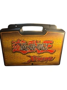 Yu-Gi-Oh Xtreme Card Storage Travel Case Suitcase Carry Briefcase Empty Lock Box - Picture 1 of 5