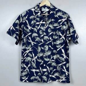 Kulabay Camicia Hawaiana Uomo 100% Cotone Motivo Bambù Taglia M; Tropicale, Spiaggia - Foto 1 di 10