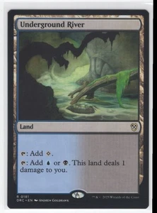 #181 2025 Aetherdrift Commander Underground River Rare - Picture 1 of 2