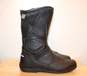 DAINESE Fulcrum GT G Gore Tex Black Leather Riding Motorcycle Boots EU 41 US 8.5 - Picture 1 of 17