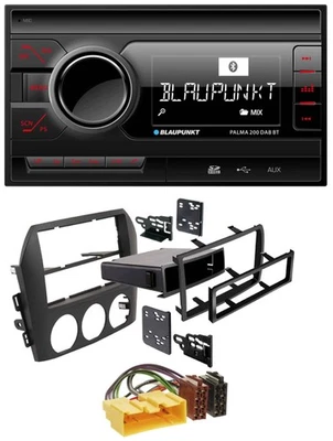 Blaupunkt MP3 Bluetooth DAB 2DIN SD USB Autoradio für Mazda MX 5 NC 2005-2008 - Bild 1 von 4