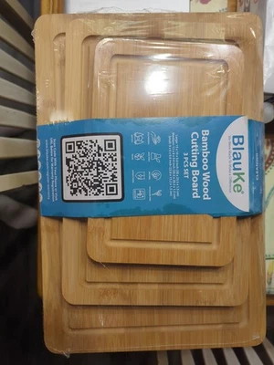 Blauke Cutting Boards Set of 3 Bamboo Cutting Board #4 - Image 1 of 2