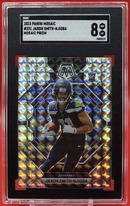 2023 JAXON SMITH-NJIGBA Mosaic Prizm SGC 8 Panini Mosaic Football #331 Seahawks  - Bild 1 von 2