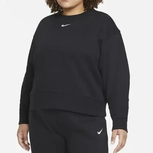 $ 70 Nike Sportswear Essential Collection Damen-Sweatshirt Fleece Rundhalsausschnitt - Bild 1 von 4