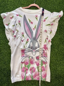 Monnalisa Bugs Bunny Kleid Größe 10-12 - Bild 1 von 5