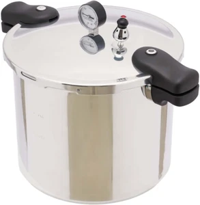 Pressure Canner 22-Quart, Stainless Steel Pressure Canner 22 Quart Induction, Al - Picture 1 of 7