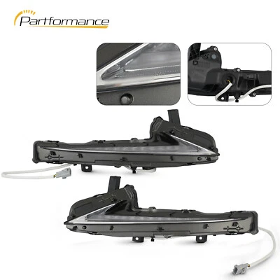 Daytime Running Light Lamp For 2014-2016 Lexus IS250 IS300 IS200t LH & RH 2Pcs - Image 1 of 4