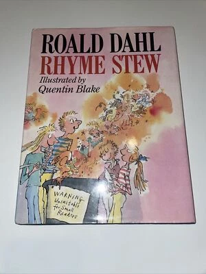 Rhyme Stew 1st Edition 4th Print 1989 Roald Dahl Quentin Blake Hardcover Book - Image 1 of 4