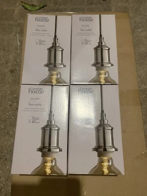 FLEX 4 ceiling pendant light fitting ,black/Silver Please Message Which Colour