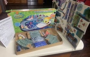 2002 New Open Box Spongebob Bikini Bottom Boat Race Set SquarePants Nickelodeon - Picture 1 of 11