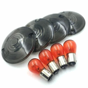 smoke Turn Signal Lens For Harley Road Glide EFI FLTRI Custom FLTR FLTRX Ultra - Picture 1 of 4
