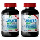 natural diuretic - WATER AWAY PILLS 700mg 2 Bottles - heart health supplement