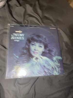 Mimi Hines “Sings” (DL 4709) Mono 1966 Record Decca Jazz Vocal LP Vinyl - Image 1 of 4
