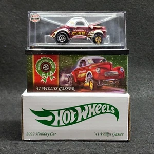 Hot Wheels RLC 2022 Holiday Car '41 Willys Gasser - Picture 1 of 4