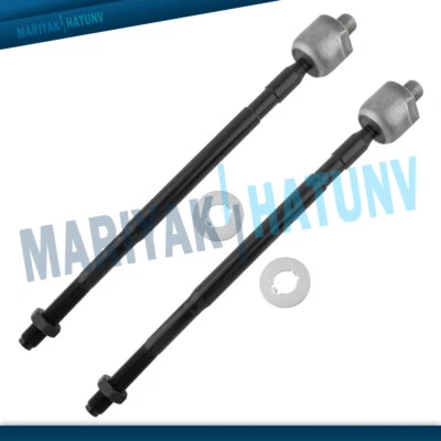 2 extremos de barra de amarre interior de dirección delantera para Mitsubishi Outlander EV800355 2003-2006 Foto 1 de 4