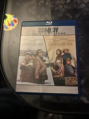 Grumpy Grumpier Old Men Comedy Double Feature Blu-Ray Jack Lemmon Walter Matthau - Image 1 of 4