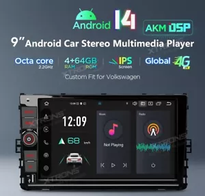 XTRONS PX94MTNVG Autoradio GPS Golf Polo Das Tiguan ► 14 Carplay Wifi - Bild 1 von 15