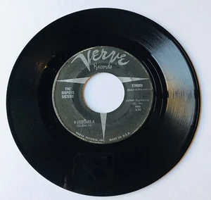 The Dispoto Sisters Let's Have A Party / Timber Verve Records 1960 Popcorn Pop - Picture 1 of 4