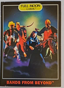 Tarjeta coleccionable 1992 Bands from Beyond luna llena - Imagen 1 de 2