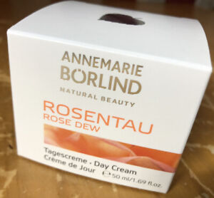 ANNEMARIE BÖRLIND Rose Dew Day Cream 1.69oz/50ml New Sealed Rosentau Tagescreme