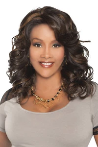GOLDIE-V - VIVICA A FOX SYNTHETIC FUTURA DEEP LACE FRONT WIG LOOSE SPIRAL CURL - Picture 1 of 79