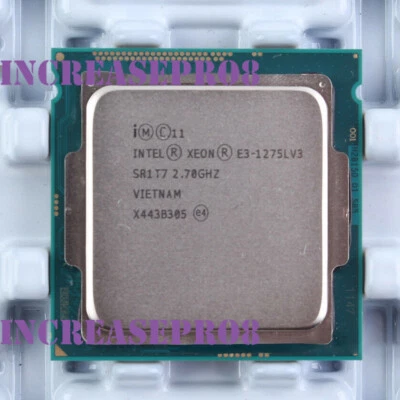 Intel Xeon E3-1275L V3 Processor 2.7 GHz SR1T7 LGA 1150/Socket H3 CPU 45W - Image 1 of 4
