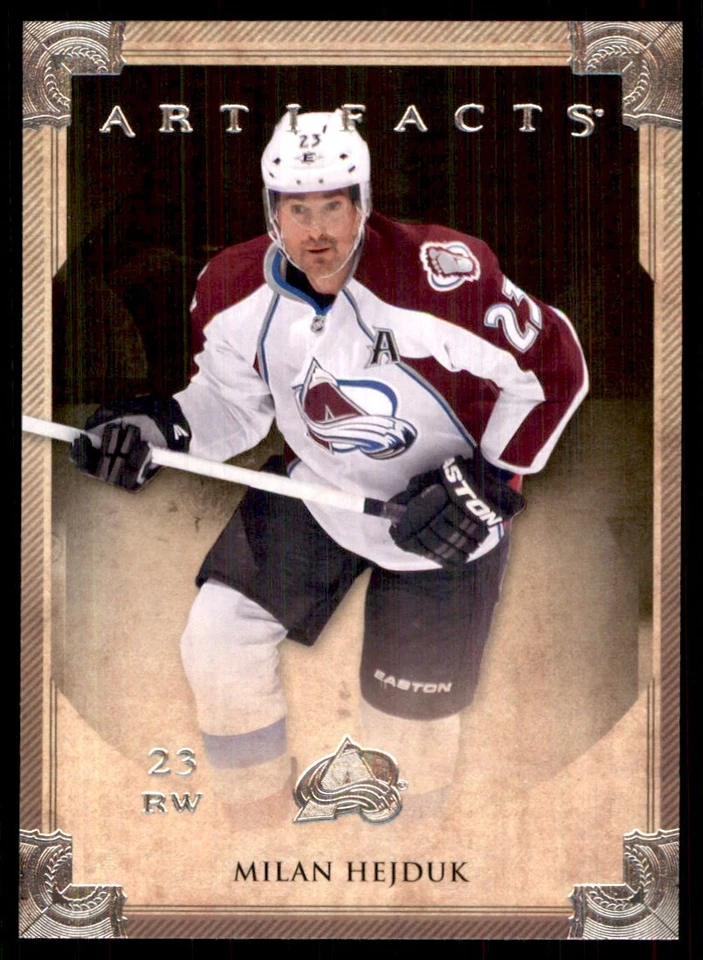 2013-14 Upper Deck Artifacts Milan Hejduk Colorado Avalanche #69 - Image 1 of 2