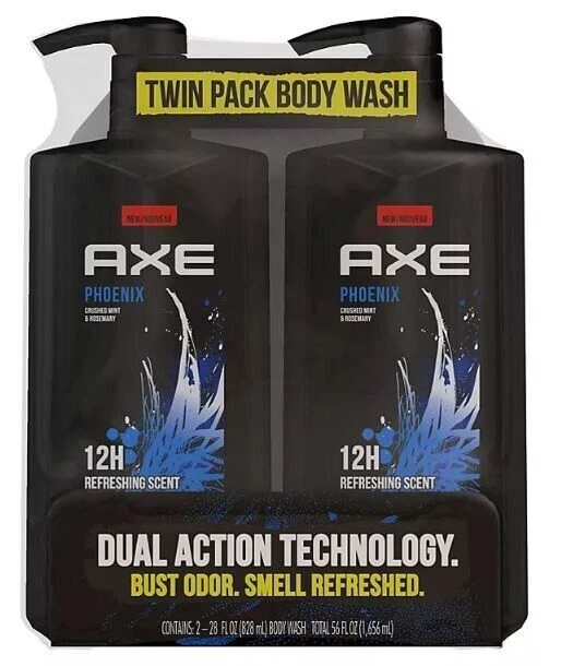 AXE Phoenix Body Wash for Men with Pump (28 fl. oz., 2 ct.) - Image 1 of 1
