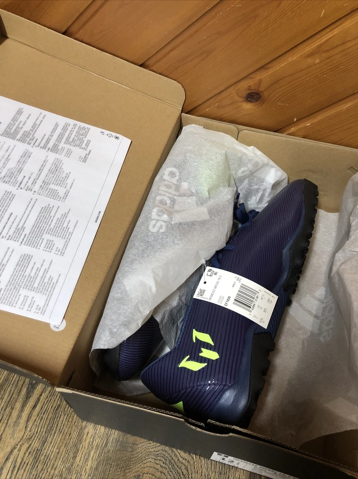 adidas Nemeziz Messi 19.3 TF Futsal Shoes Football Soccer Cleats EF1809 Sz 8