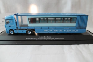 Herpa MB Actros trasporto ferroviario sospeso modello annuale 2016 filiali W-SG-RS - Foto 1 di 7