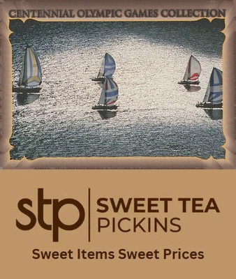 Colección de los Juegos Olímpicos del Centenario 1996 Collect-A-Card #20 Yachting Foto 1 de 2