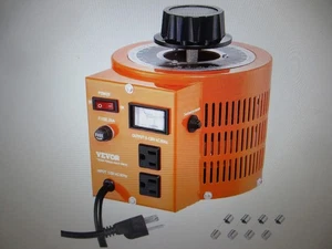 VEVOR 2000VA Auto Variabler Spannungswandler 15,3 Amp Wechselspannungsregler - Bild 1 von 7