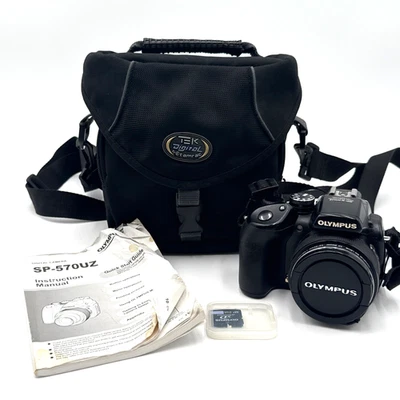 Cámara digital Olympus SP-570 UZ 10 MP 20x zoom óptico lente 1:2,8-4,5 Foto 1 de 4