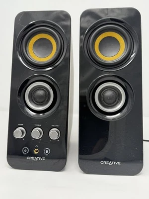 Creative T30 Wireless Bluetooth 2.0 and Line Input Computer Speaker SOUND GREAT! - Image 1 of 4