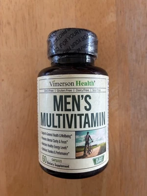 Vimerson Health Multivitamínico para Hombres Multimineral 60 Cápsulas Suplemento Foto 1 de 2