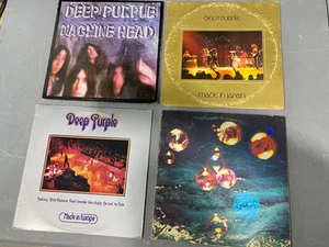 Lot of Four (4) Deep Purple 33 RPM Albums, Machine Head, Made in Europe, Japan - Bild 1 von 14