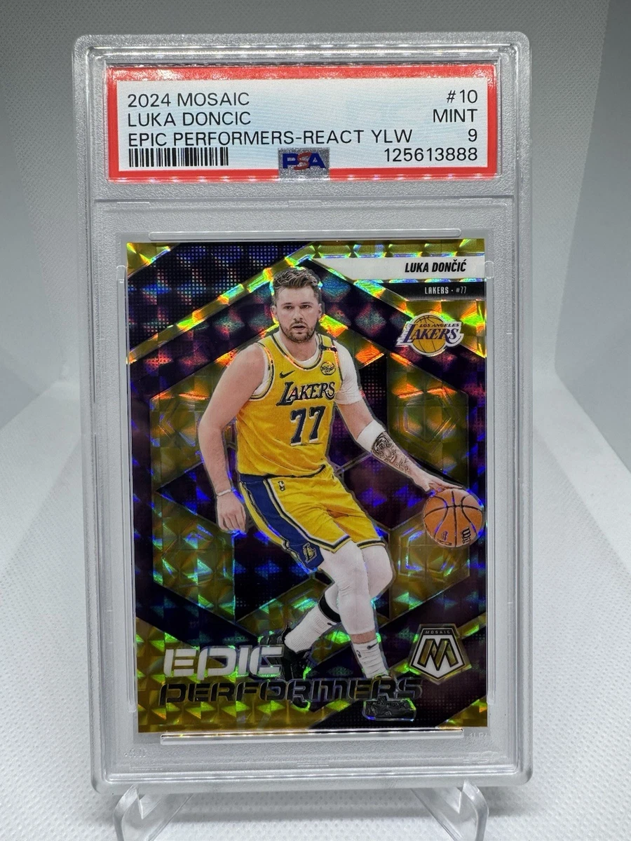 Luka Dončić 9 Graded Basketball Sports Trading Cards & Accessories