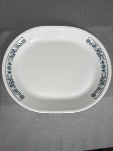 Corelle Altstadt blau 12" ovale Servierplatte - Bild 1 von 3